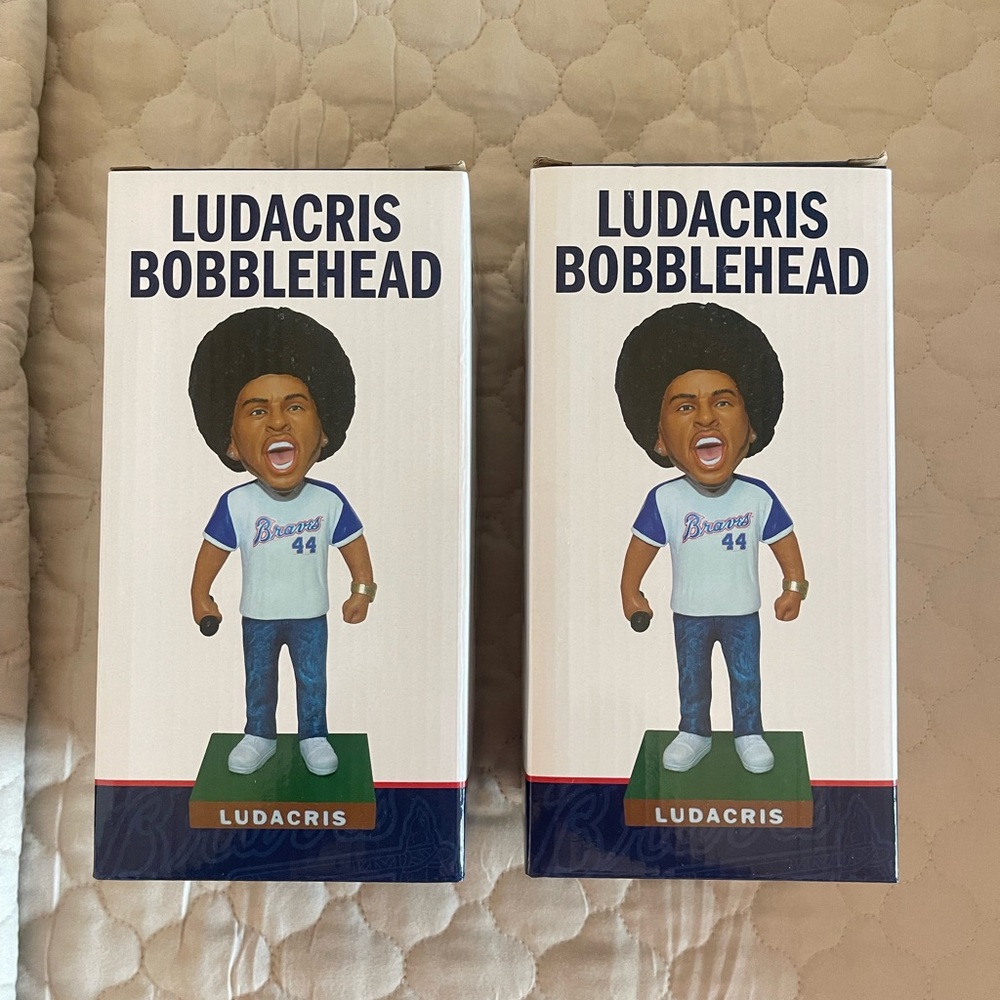 Ludacris Bobblehead with Blue and White Jersey